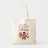 Halloween Strickende-Mutter-Tasche Tragetasche (Vorne)
