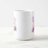 Halloween Strickende Mutter Tasse (Zentrum)