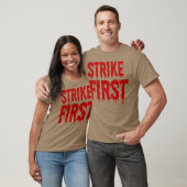 Halloween Strike First Familie T-Shirt (Unisex)