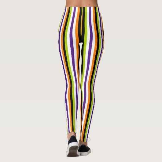 Halloween Stripe Leggings (Rückseite)