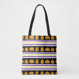 Halloween Stripe Tasche
