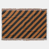 Halloween Stripes Decke (Vorderseite)