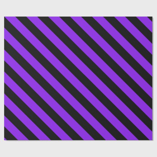 Halloween Stripes Geschenkpapier (Flach)