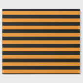 Halloween Stripes Geschenkpapier (Flach)