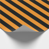 Halloween Stripes Geschenkpapier (Ecke)