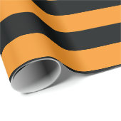 Halloween Stripes Geschenkpapier (Rolleneckpunkt)
