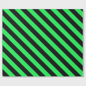Halloween Stripes Geschenkpapier (Flach)