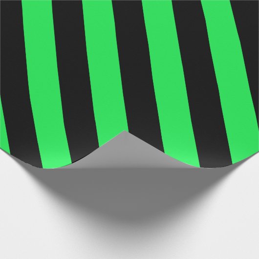 Halloween Stripes Geschenkpapier (Ecke)