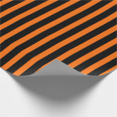 Halloween Stripes Geschenkpapier (Ecke)