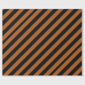 Halloween Stripes Geschenkpapier (Flach)