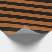 Halloween Stripes Geschenkpapier (Ecke)