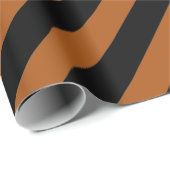 Halloween Stripes Geschenkpapier (Rolleneckpunkt)