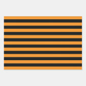Halloween Stripes Geschenkpapier Set (Vorderseite 3)