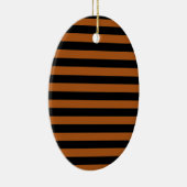 Halloween Stripes Keramik Ornament (Rechts)