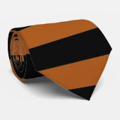Halloween Stripes Krawatte (Gerollt)