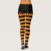 Halloween Stripes Leggings (Rückseite)
