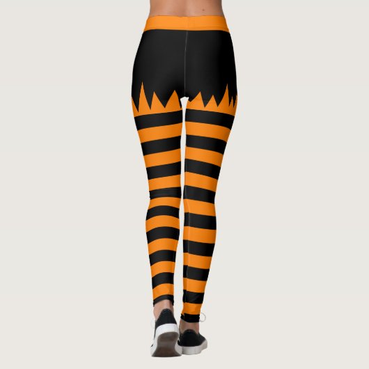 Halloween Stripes Leggings (Rückseite)