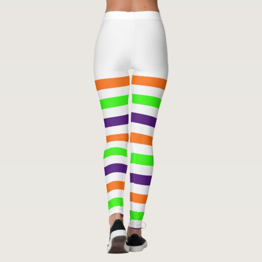 Halloween Stripes Leggings (Rückseite)