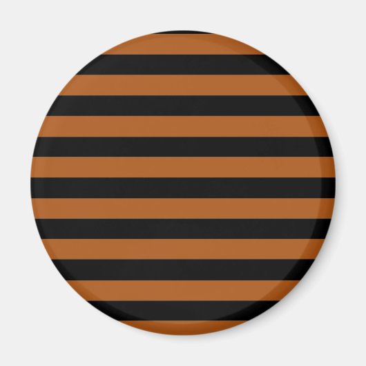 Halloween Stripes Magnet (Vorne)