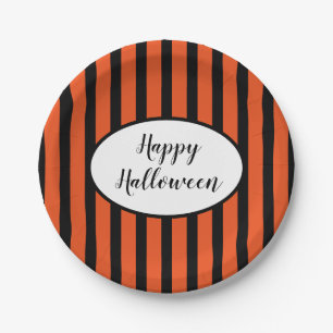 Halloween Stripes Paper-Teller Pappteller