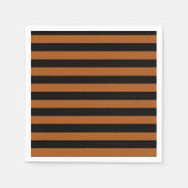Halloween Stripes Serviette (Vorderseite)