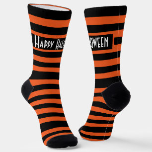 Halloween Stripes Socken