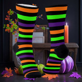 Halloween Stripes Socken