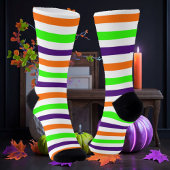 Halloween Stripes Socken