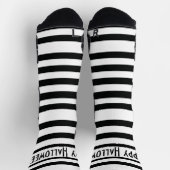 Halloween Stripes Socken (Oben)
