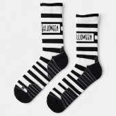 Halloween Stripes Socken (Links)