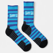 Halloween Stripes Socken (Rechts)