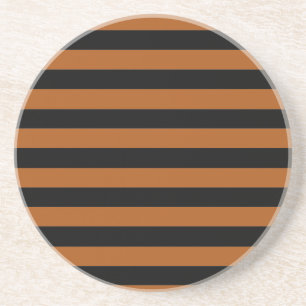 Halloween Stripes Untersetzer