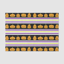 Halloween Stripteppich Seidenpapier