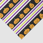 Halloween Stripteppich Seidenpapier (Ausschnitt)