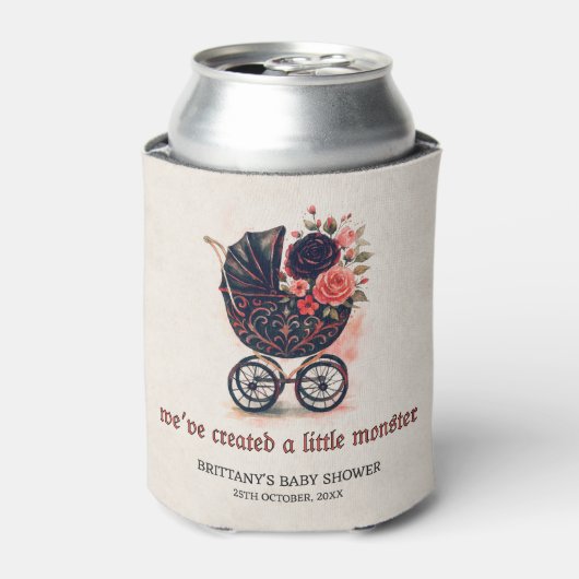 Halloween Stroller Baby Shower Cooler Dosenkühler (Kanne Vorderseite)