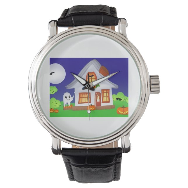 Halloween Styling High Quality Armbanduhr (Vorderseite)