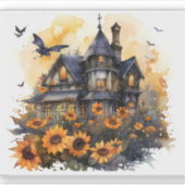 "Halloween Sublimation" "Spooky Design" "Custom Ha Aufkleber (Vorderseite)