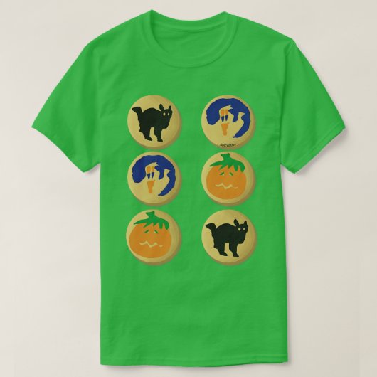 Halloween Sugar Cookies TShirt (Design vorne)