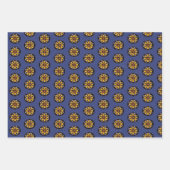 Halloween Sugar Skull Geschenkpapier Set (Vorderseite 2)