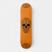 Halloween Sugar Skull Skateboard (Vorne)