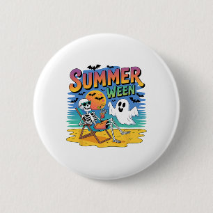 Halloween Summer Button