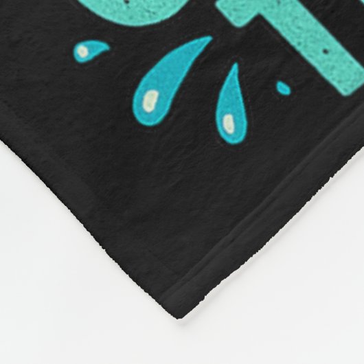 Halloween Summer Chilling an das Knochenskelett Fleecedecke (Ecke)