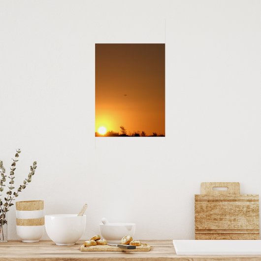 Halloween Sunrise Poster (Küche)