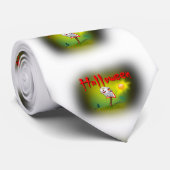 Halloween Sunshine Ghost - Krawatte (Gerollt)