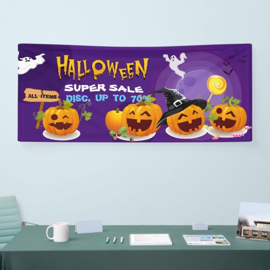 Halloween Superschmutzige Banner-Beförderung Banner (Messe)