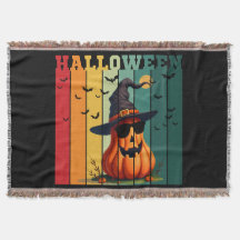 Halloween süß lustiger Kürbis vintage Herbst