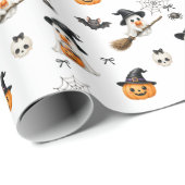 Halloween Süße Baby Kinder Geschenkpapier (Rolleneckpunkt)
