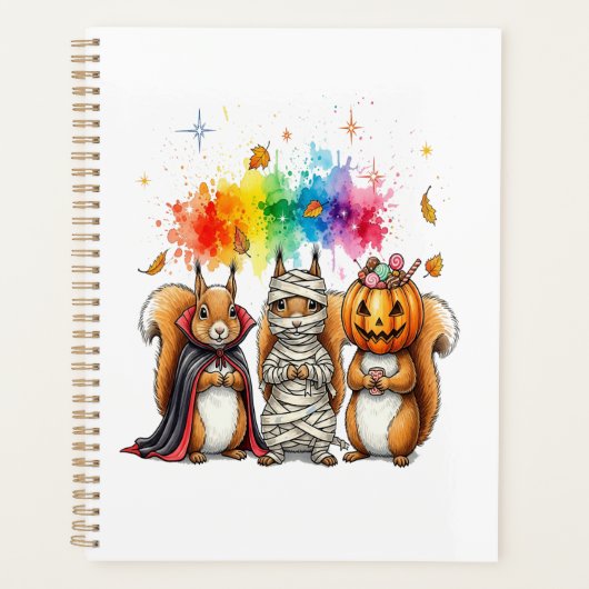 Halloween Süße Eichhörnchen Kostüm Planer (Vorderseite)