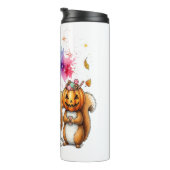 Halloween Süße Eichhörnchen Kostüm Thermosbecher (Nach rechts gedreht)