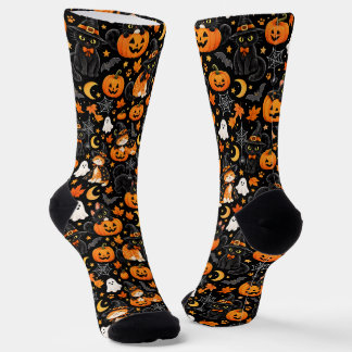 Halloween Süße Gruselige Socken für Katzenliebhabe